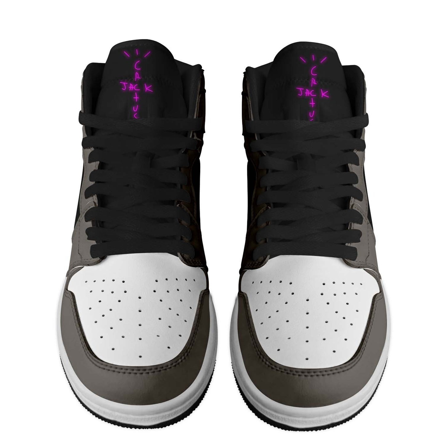 Ideafootwear Cactus Jack Records AJ1 High Sneakers Shoes For Men And Women 1