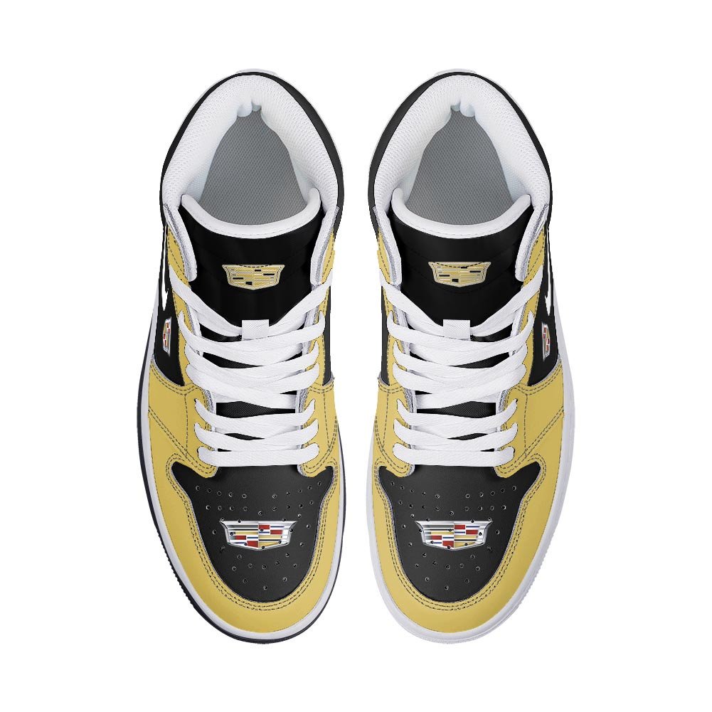 Ideafootwear Cadillac AJ1 High Sneakers Shoes For Men And Women 1