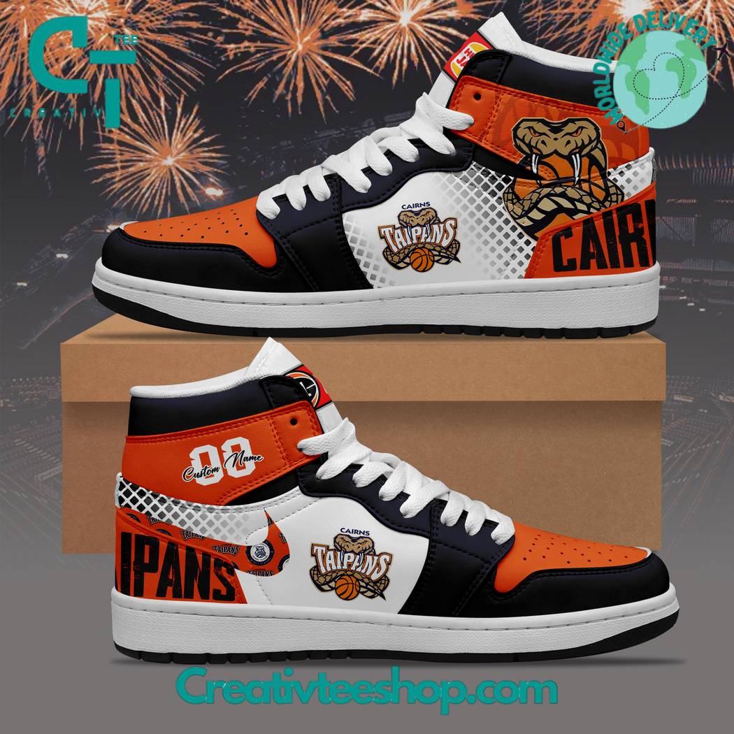 Ideafootwear Cairns Taipans AJ1 High Sneakers Shoes For Men And Women 1