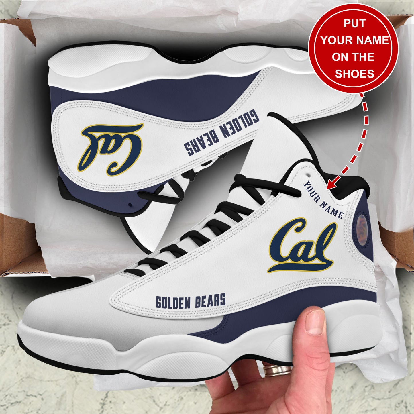 Ideafootwear California Golden Bears AJ13 Sneakers Shoes For Men And Women 1