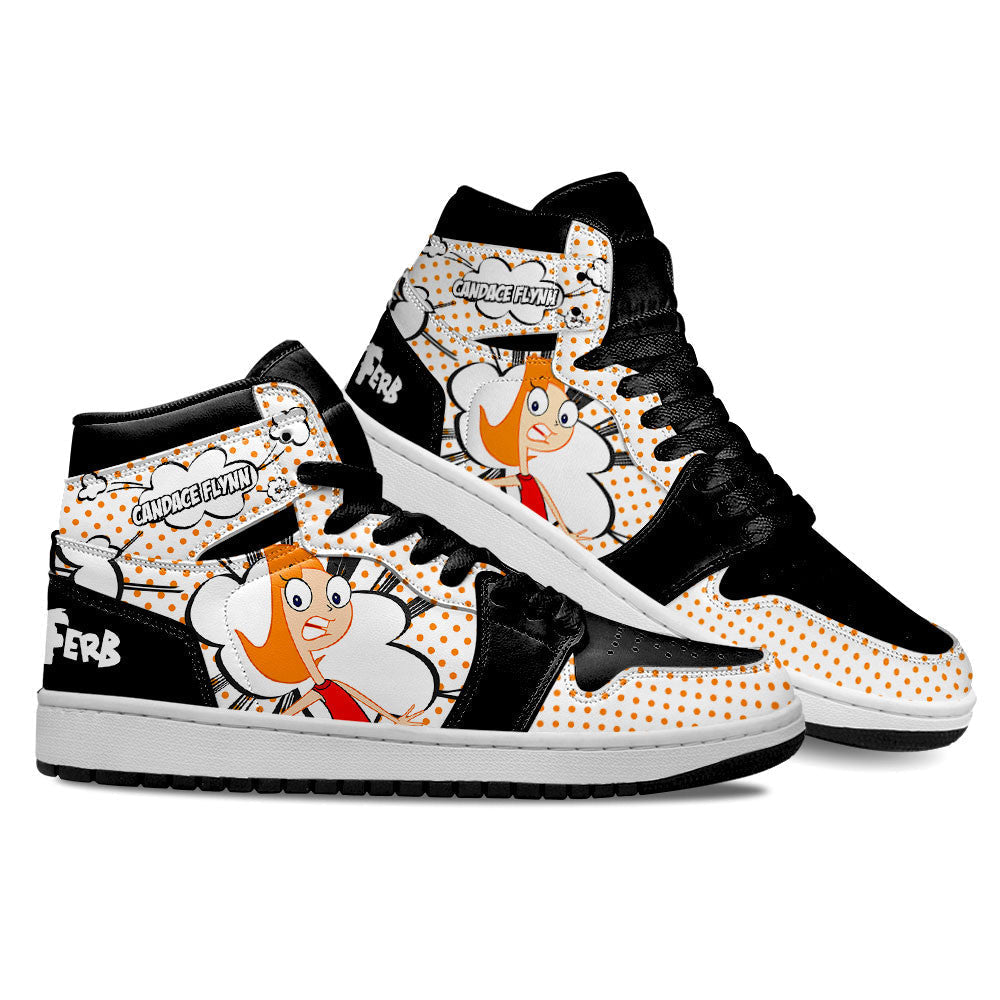 Ideafootwear Candace Flynn AJ1 High Sneakers Shoes For Men And Women 1