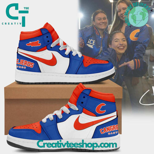 Ideafootwear Cangrejeros de Santurce Basketball AJ1 High Sneakers Shoes For Men And Women 1