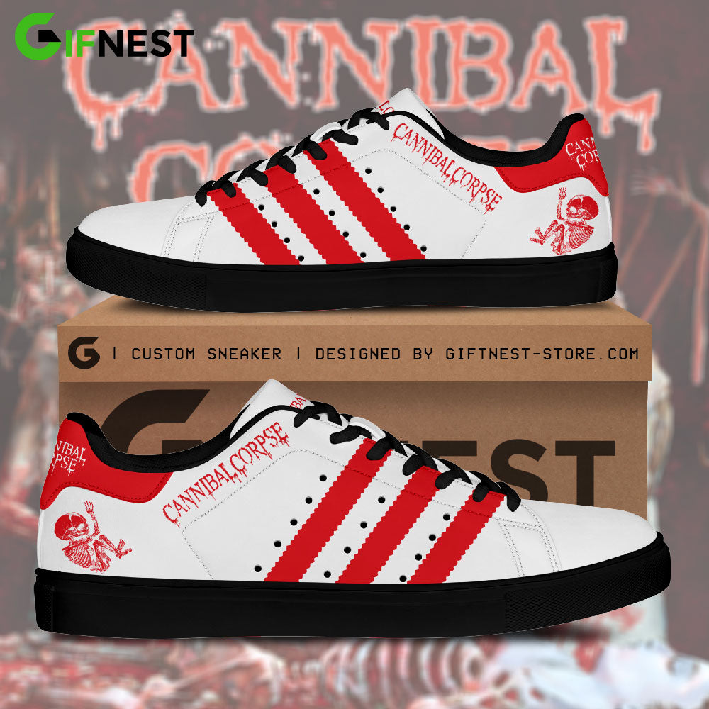 Ideafootwear Cannibal Corpse Skate Stan Shoes Sneakes For Men And Women 3