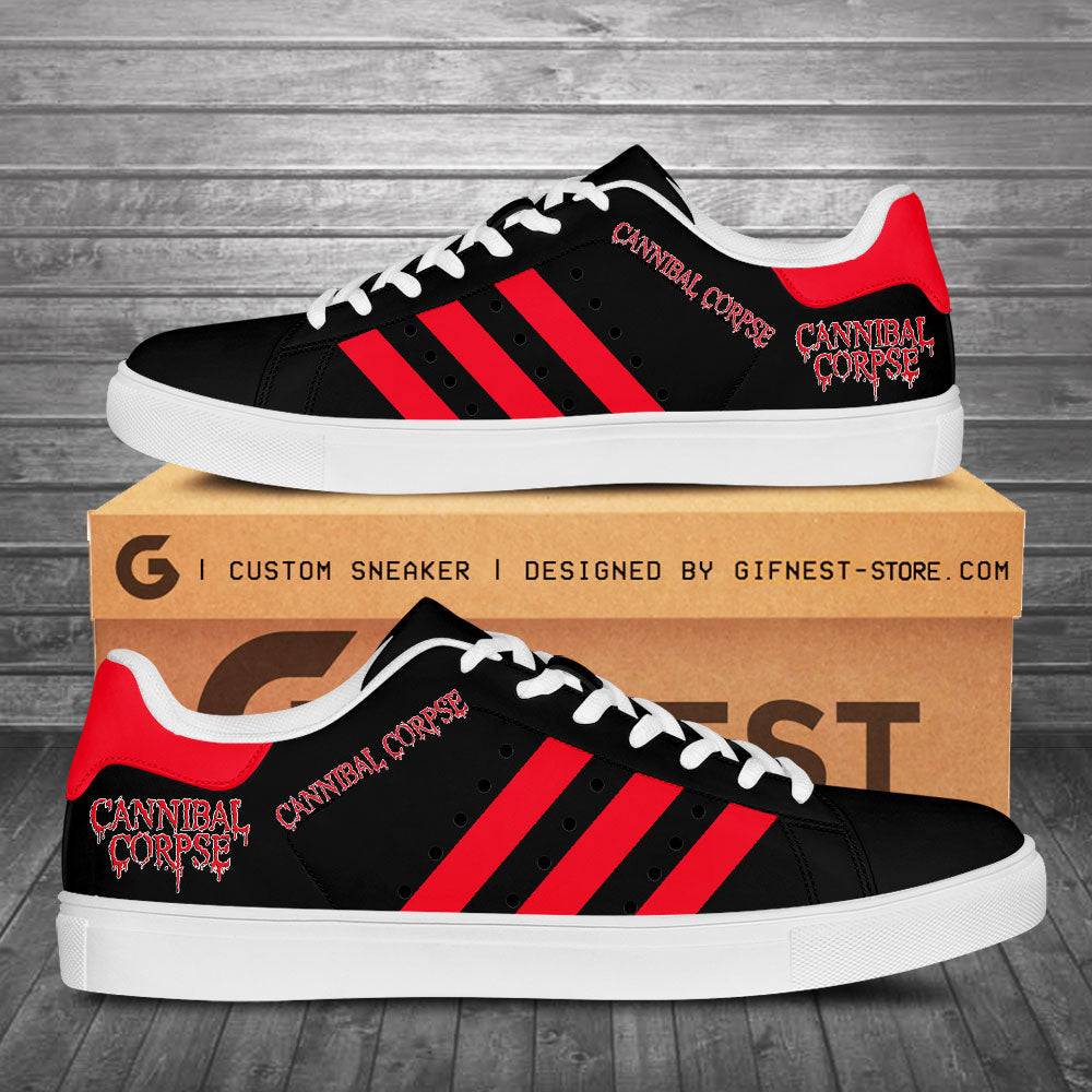 Ideafootwear Cannibal Corpse Skate Stan Shoes Sneakes For Men And Women 1