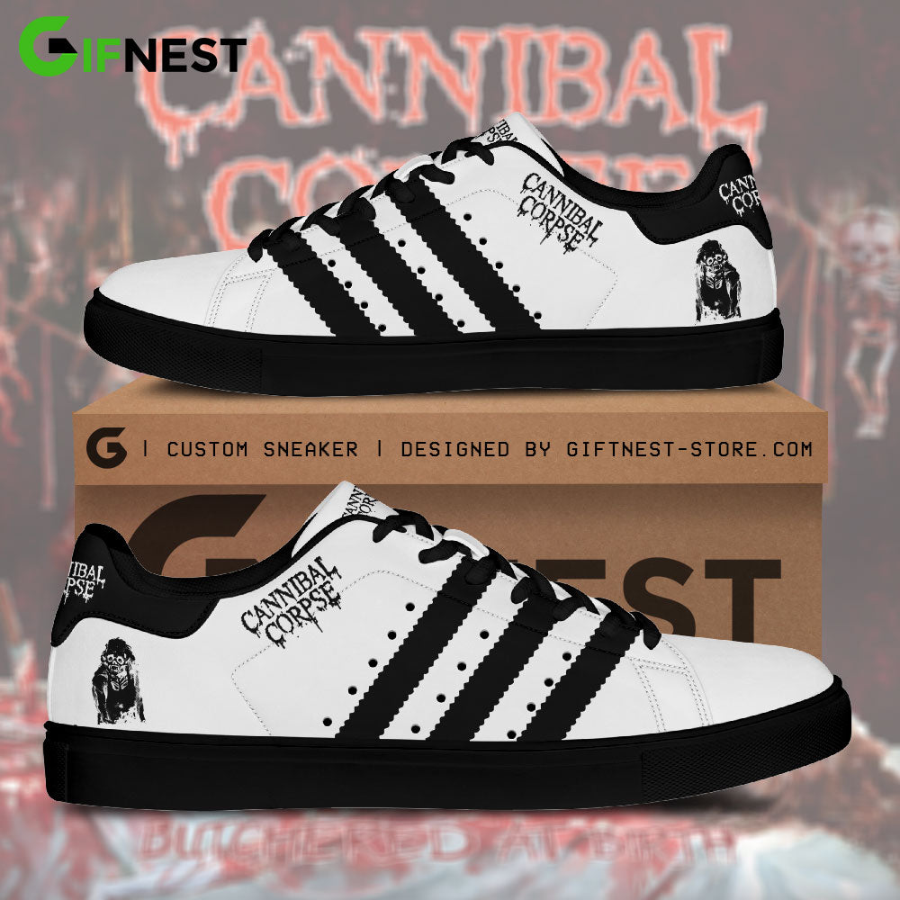 Ideafootwear Cannibal Corpse Skate Stan Shoes Sneakes For Men And Women 2
