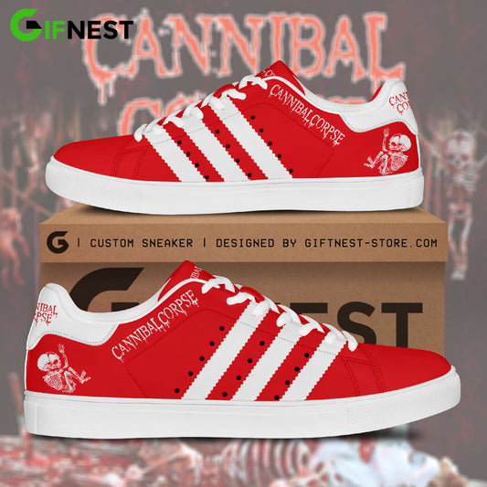 Ideafootwear Cannibal Corpse Skate Stan Shoes Sneakes For Men And Women 6