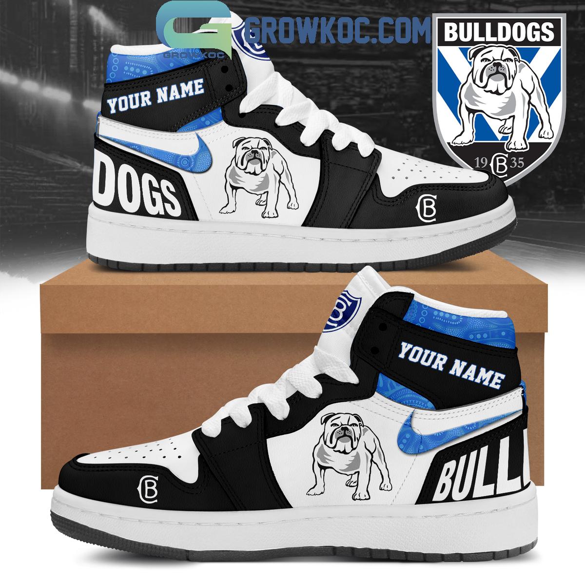 Ideafootwear Canterbury Bulldogs AJ1 High Sneakers Shoes For Men And Women 1
