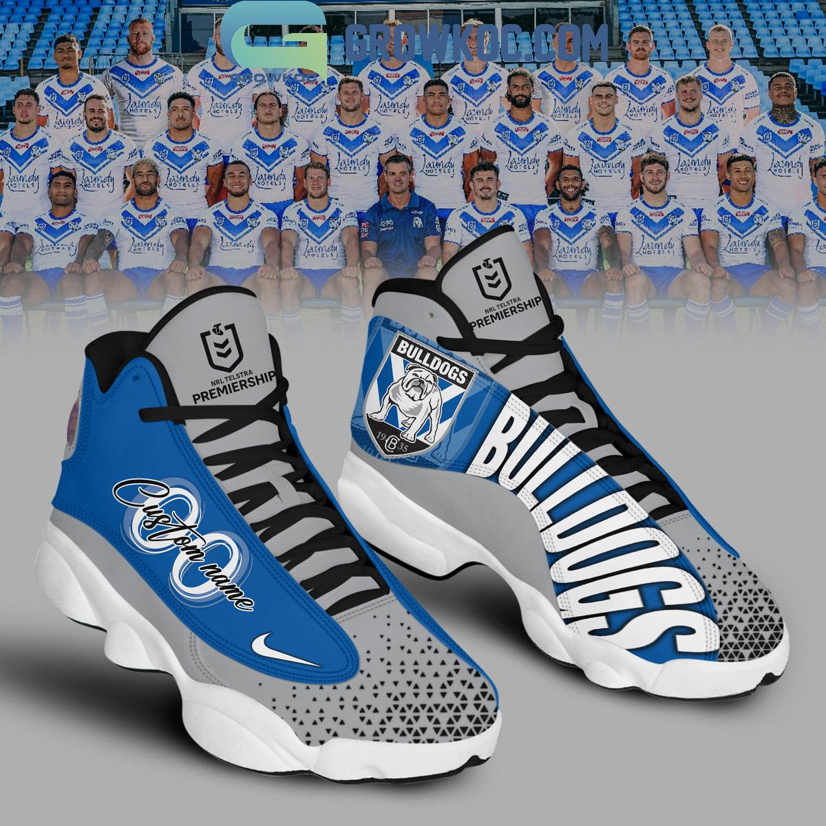 Ideafootwear Canterbury Bulldogs AJ13 Sneakers Shoes For Men And Women 1