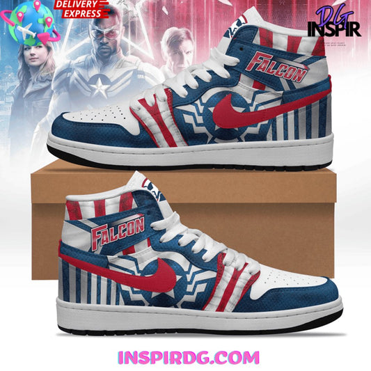 Ideafootwear Captain America 4 AJ1 High Sneakers Shoes For Men And Women 1