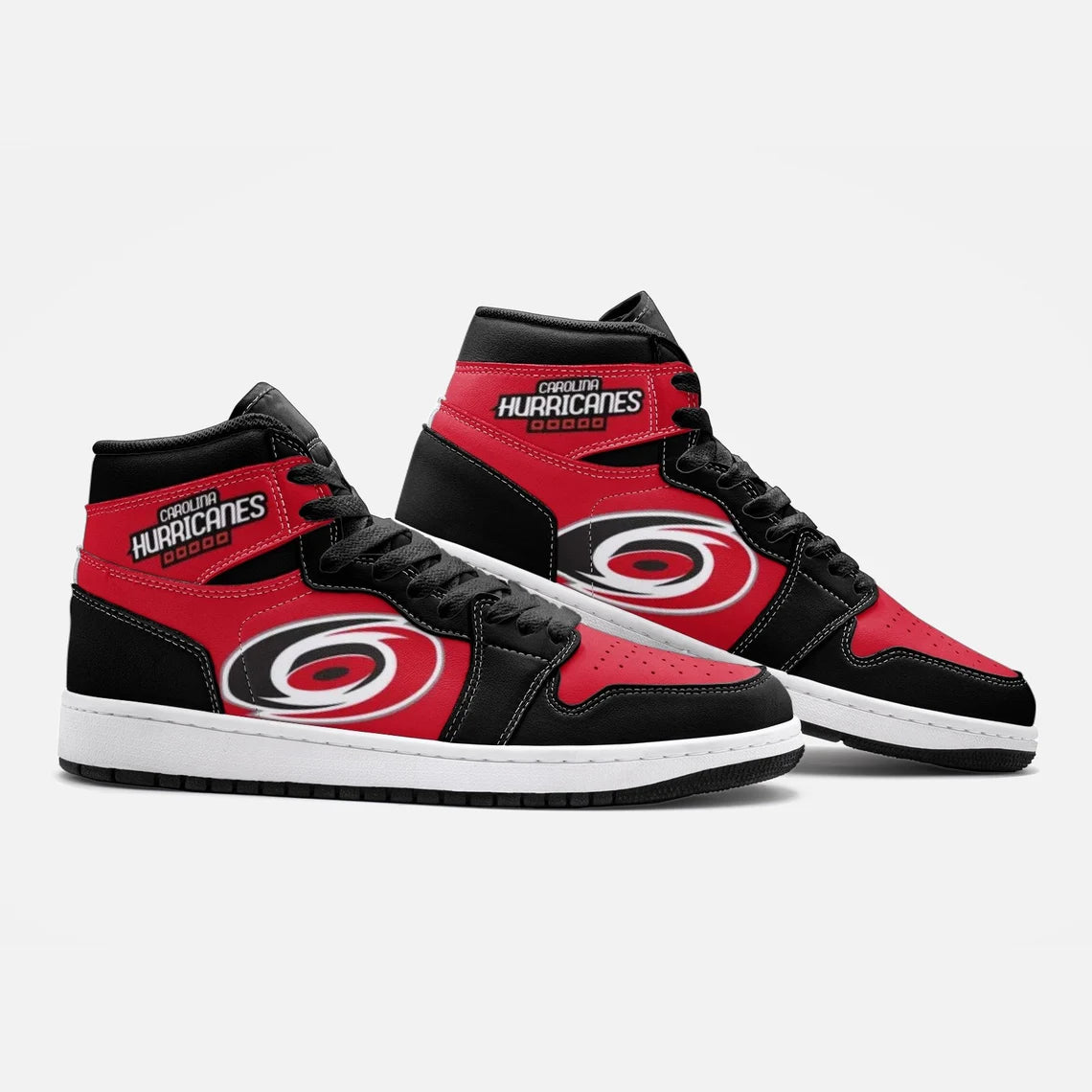Ideafootwear Carolina Hurricanes AJ1 High Sneakers Shoes For Men And Women 5