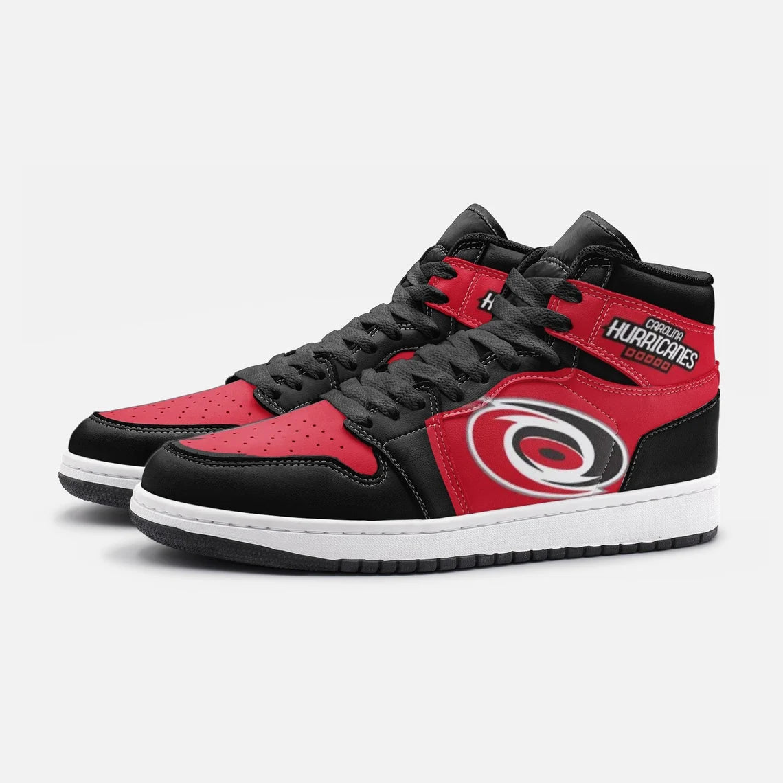 Ideafootwear Carolina Hurricanes AJ1 High Sneakers Shoes For Men And Women 5