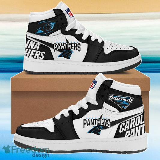 Ideafootwear Carolina Panthers AJ1 High Sneakers Shoes For Men And Women 9