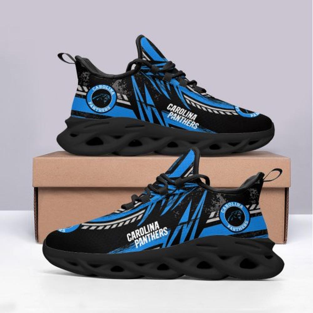 Ideafootwear Carolina Panthers Max Soul Shoes Sneakers For Men And Women 9