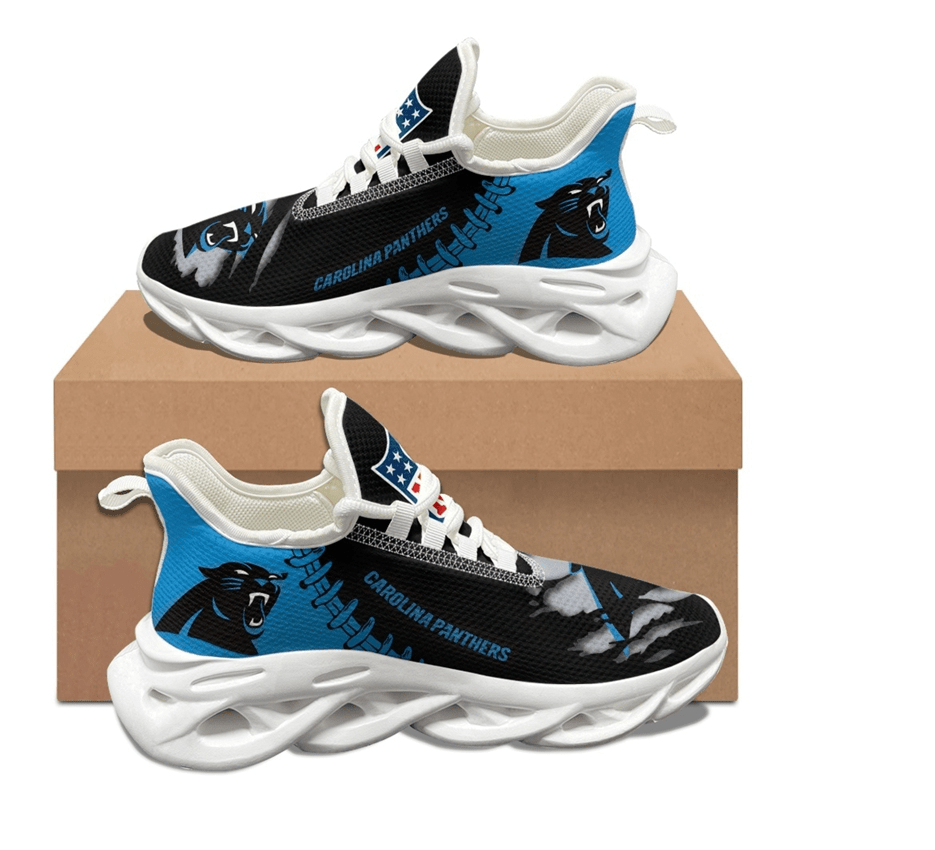 Ideafootwear Carolina Panthers Max Soul Shoes Sneakers For Men And Women 24