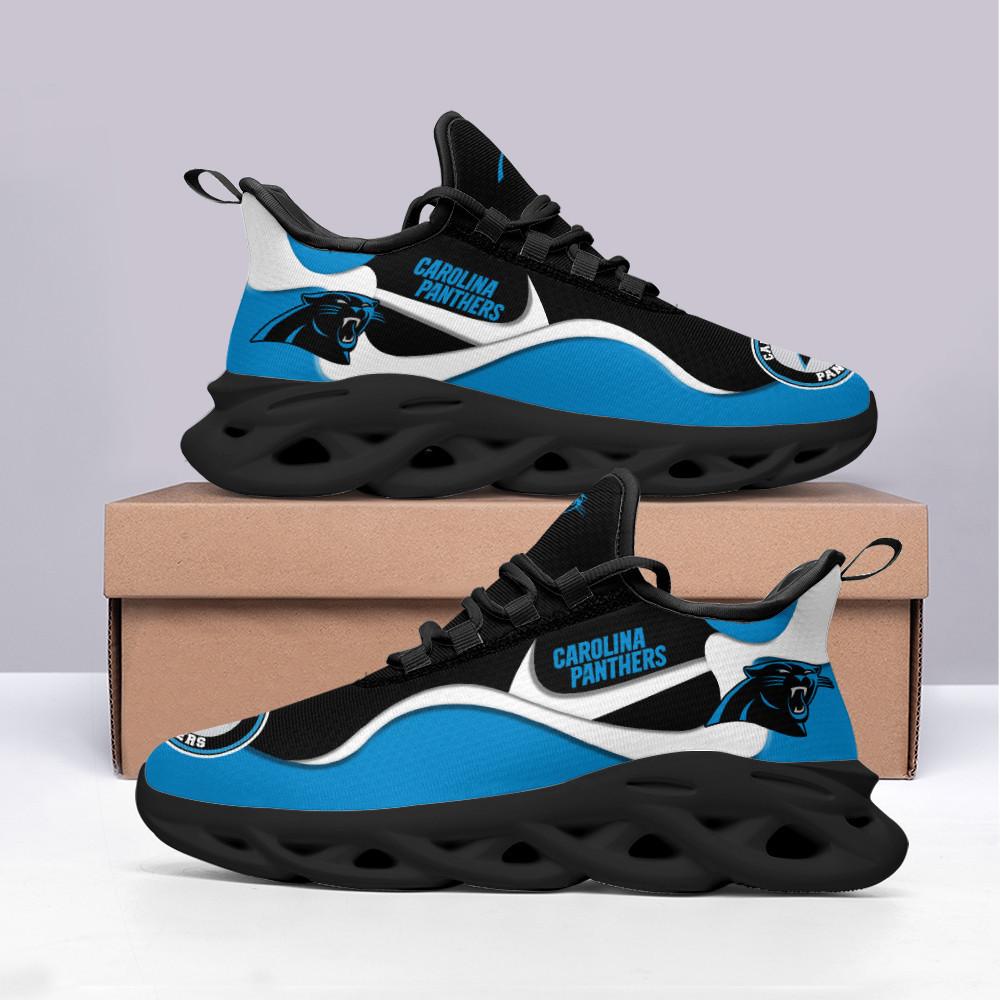 Ideafootwear Carolina Panthers Max Soul Shoes Sneakers For Men And Women 10
