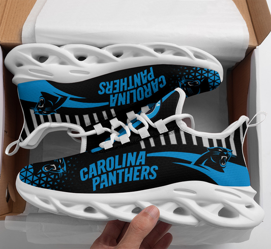 Ideafootwear Carolina Panthers Max Soul Shoes Sneakers For Men And Women 39