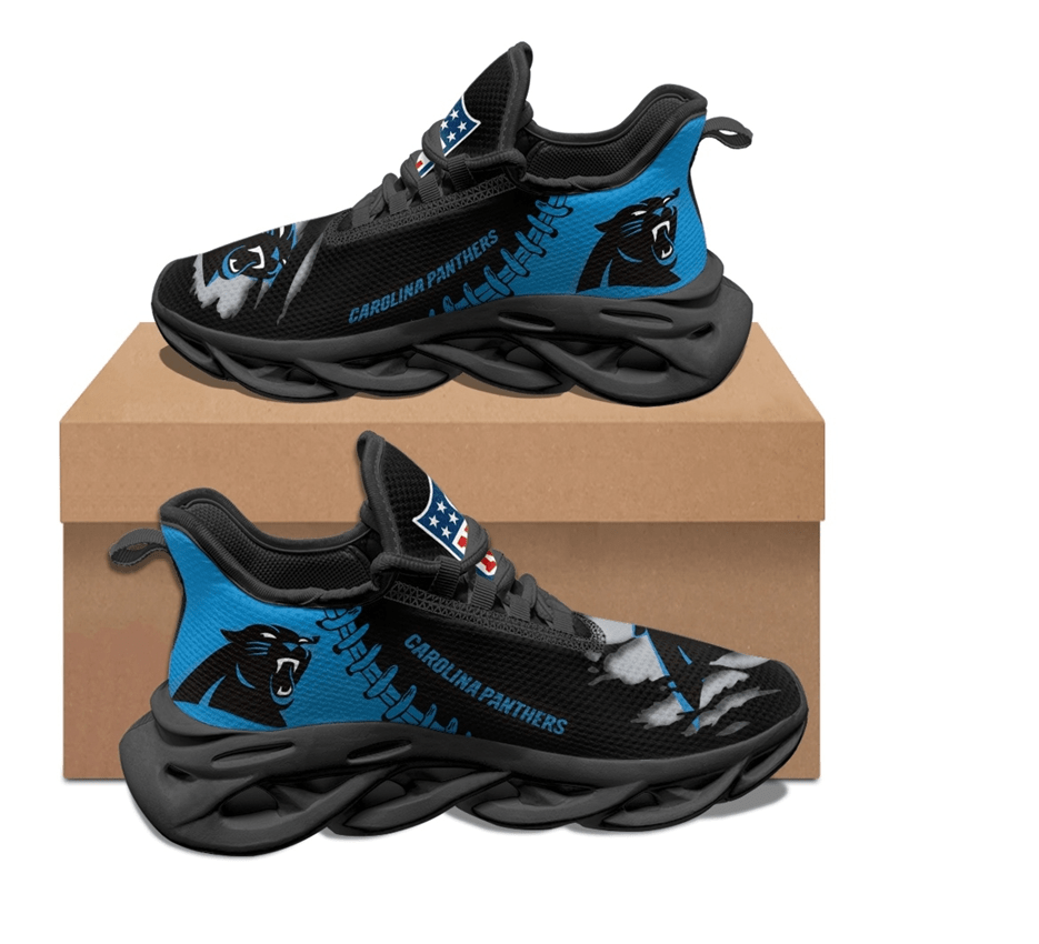 Ideafootwear Carolina Panthers Max Soul Shoes Sneakers For Men And Women 24