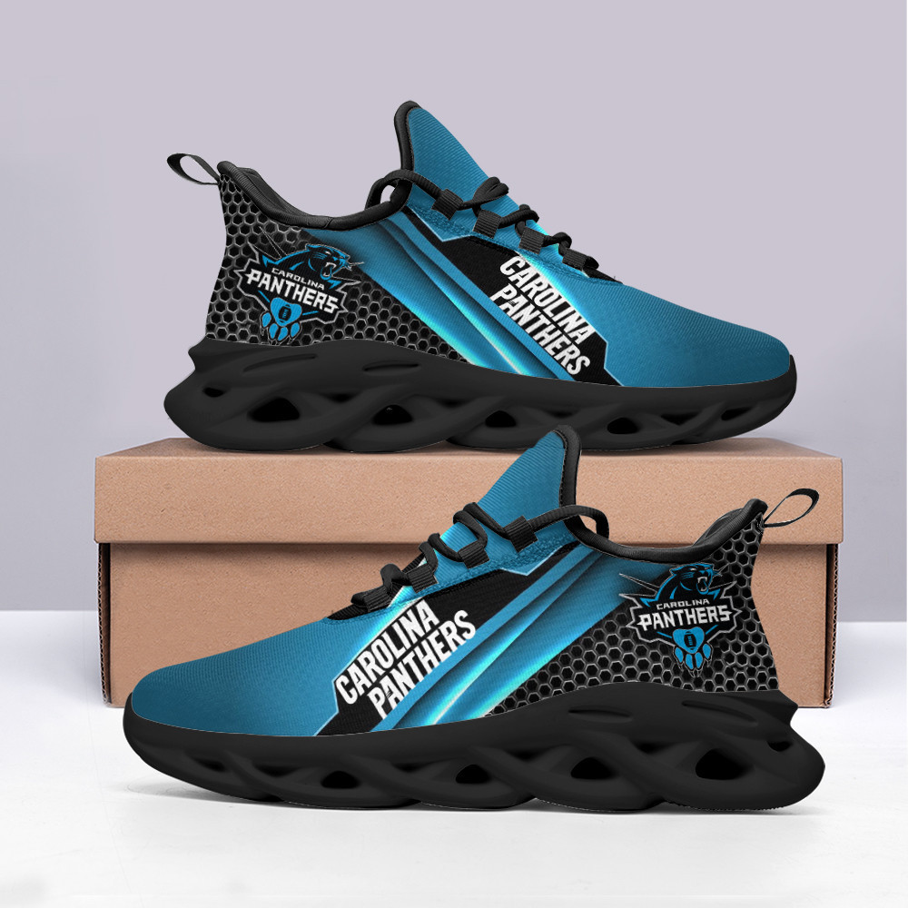 Ideafootwear Carolina Panthers Max Soul Shoes Sneakers For Men And Women 11