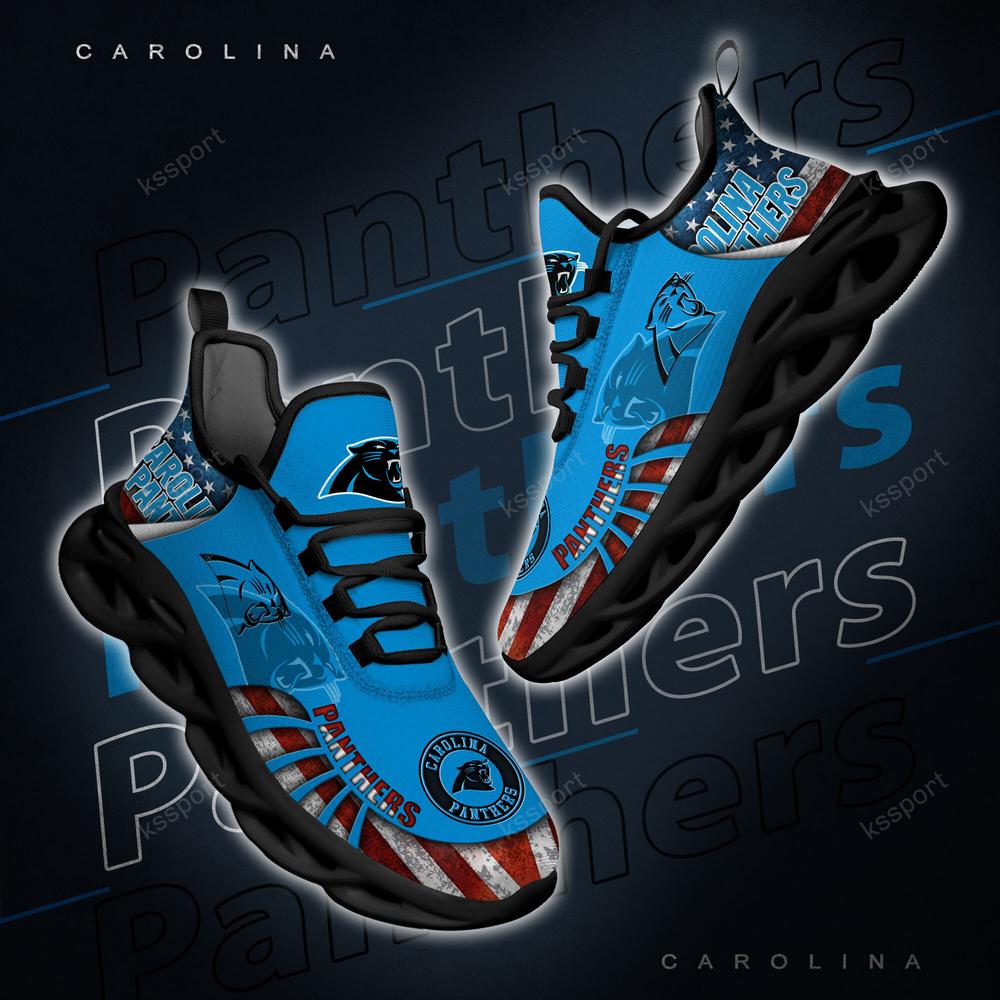 Ideafootwear Carolina Panthers Max Soul Shoes Sneakers For Men And Women 19