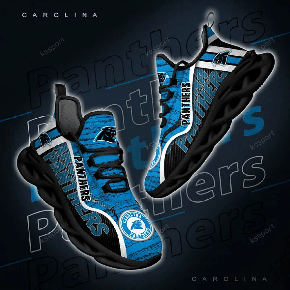 Ideafootwear Carolina Panthers Max Soul Shoes Sneakers For Men And Women 20