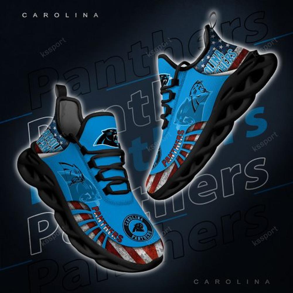 Ideafootwear Carolina Panthers Max Soul Shoes Sneakers For Men And Women 19
