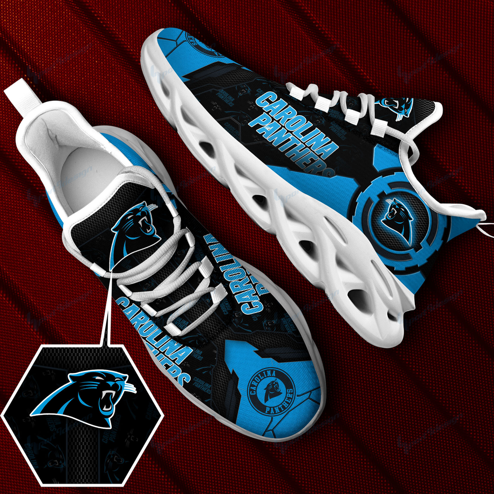 Ideafootwear Carolina Panthers Max Soul Shoes Sneakers For Men And Women 23
