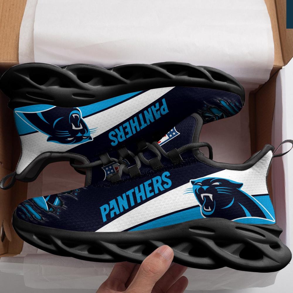Ideafootwear Carolina Panthers Max Soul Shoes Sneakers For Men And Women 5