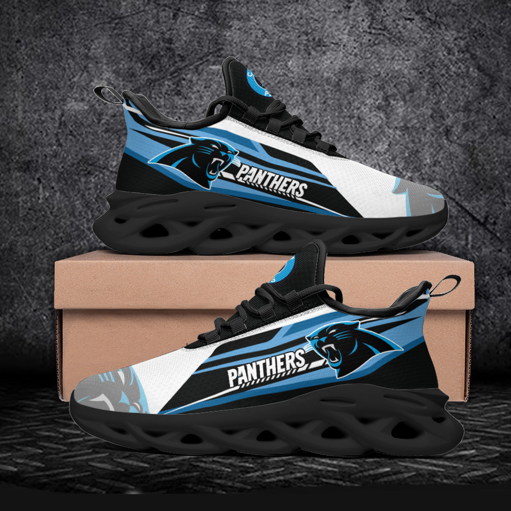 Ideafootwear Carolina Panthers Max Soul Shoes Sneakers For Men And Women 38