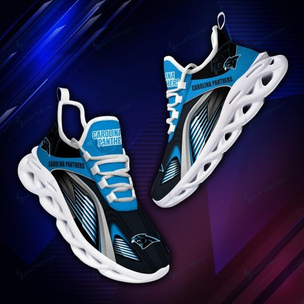 Ideafootwear Carolina Panthers Max Soul Shoes Sneakers For Men And Women 12