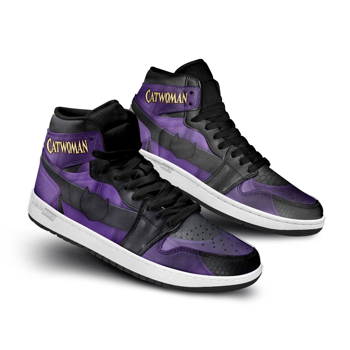 Ideafootwear Catwoman AJ1 High Sneakers Shoes For Men And Women 1