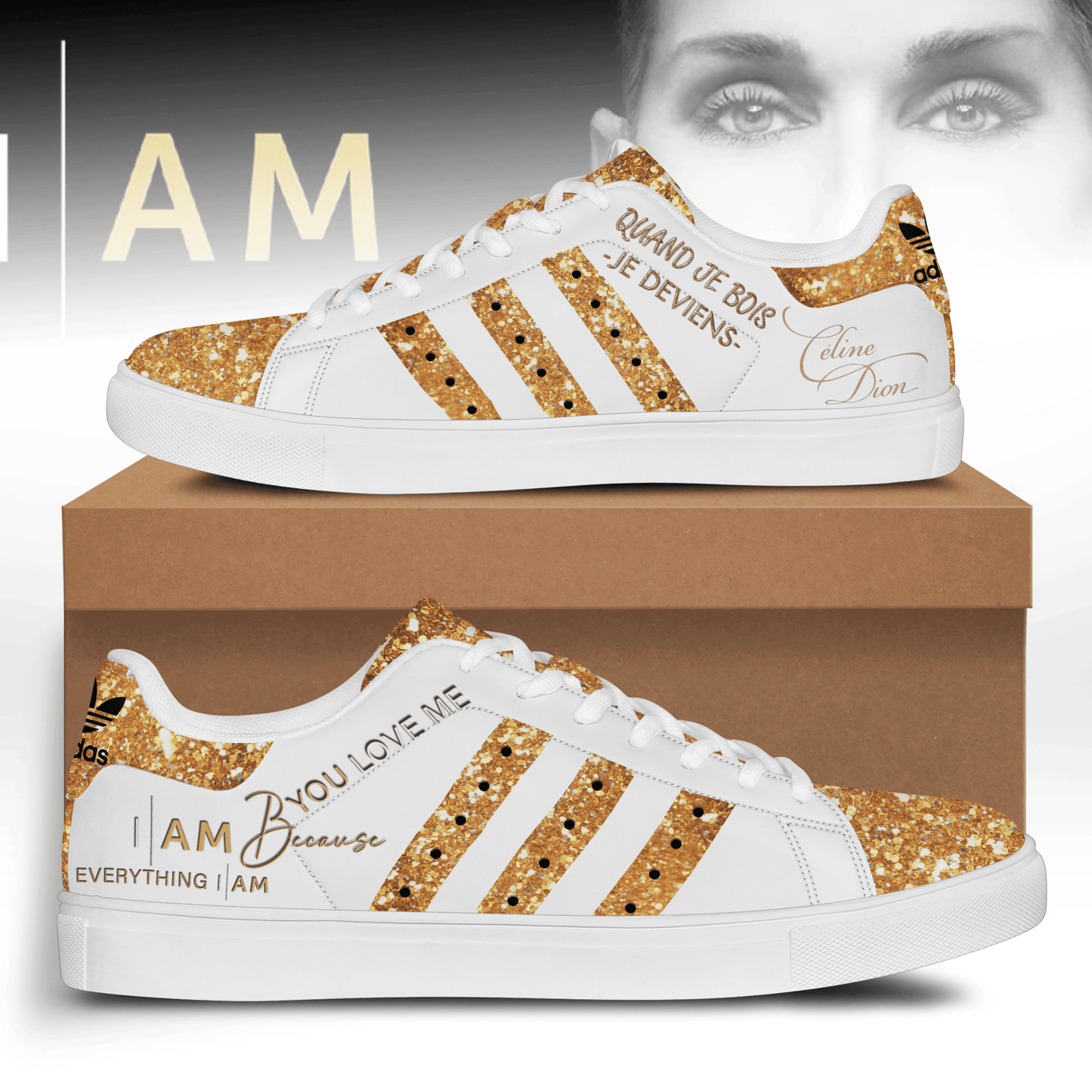 Ideafootwear Celine Dion Skate Stan Shoes Sneakes For Men And Women  1