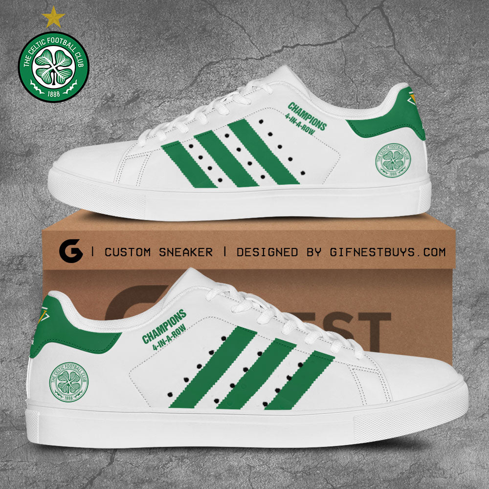 Ideafootwear Celtic FC Skate Stan Shoes Sneakes For Men And Women 1