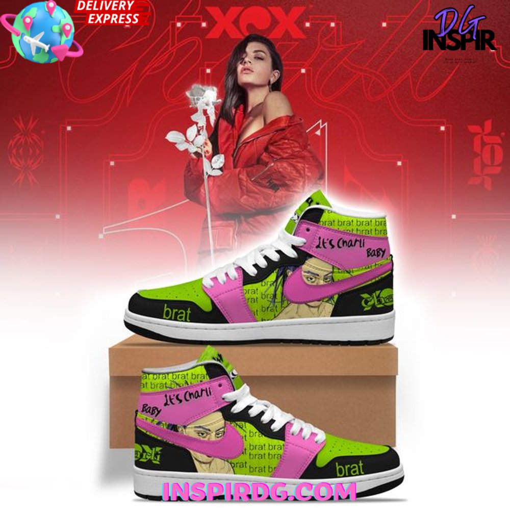 Ideafootwear Charli XCX AJ1 High Sneakers Shoes For Men And Women 3