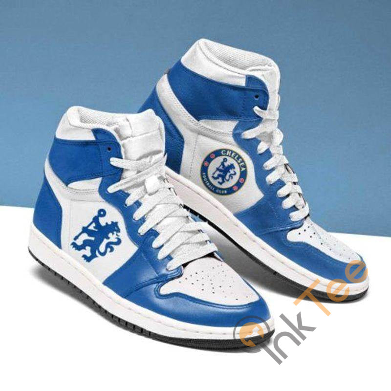 Ideafootwear Chelsea FC EPL AJ1 High Sneakers Shoes For Men And Women 1