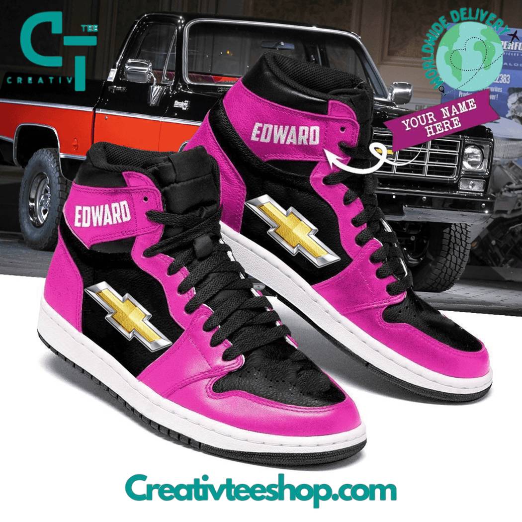 Ideafootwear Chevrolet  AJ1 High Sneakers Shoes For Men And Women 5