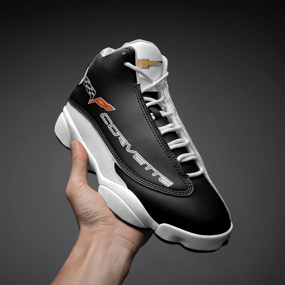 Ideafootwear Chevrolet Corvette AJ13 Sneakers Shoes For Men And Women 2