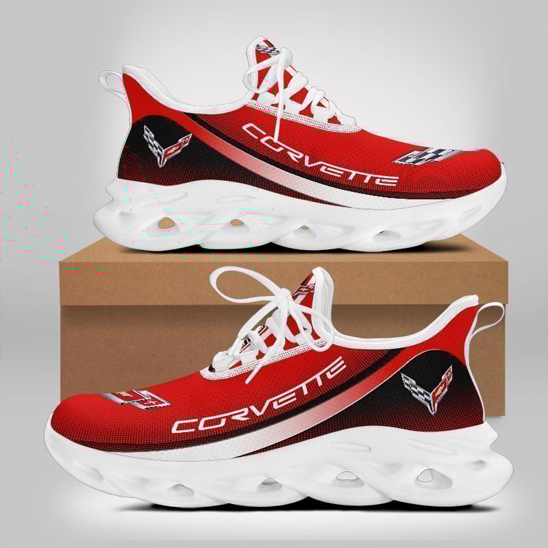 Ideafootwear Chevrolet Corvette Max Soul Shoes Sneakers For Men And Women 7