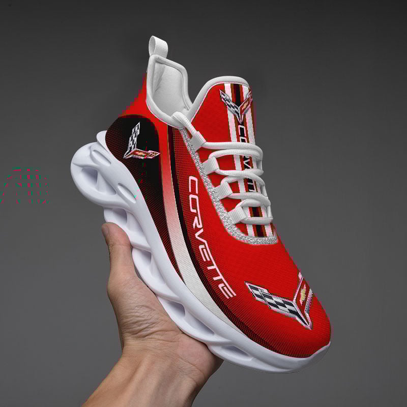 Ideafootwear Chevrolet Corvette Max Soul Shoes Sneakers For Men And Women 7