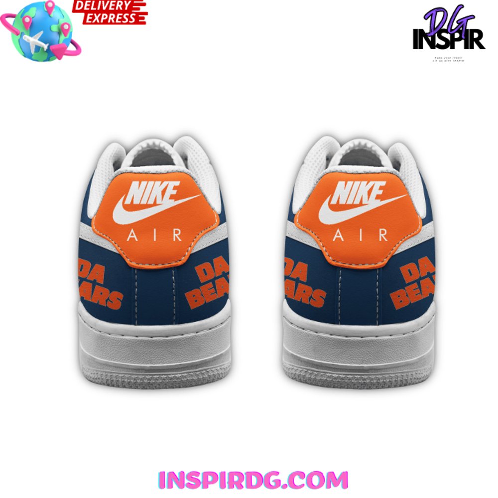 Ideafootwear Chicago Bears Air Low-Top Sneakers Shoes For Men And Women 6