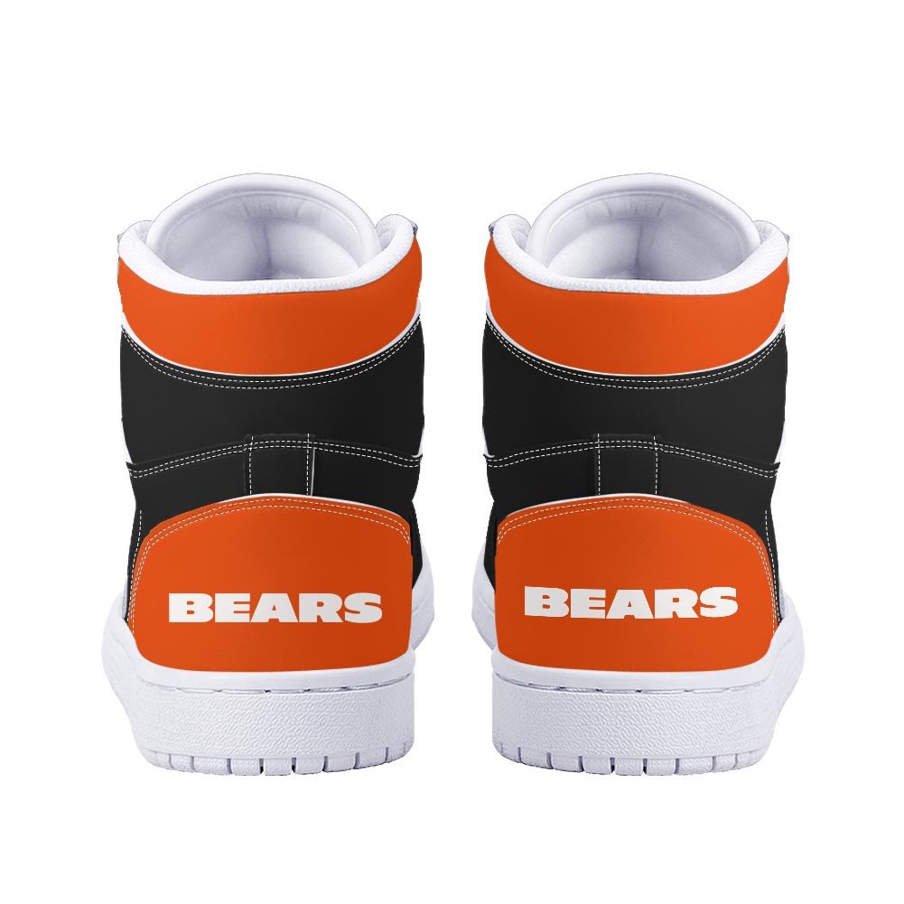 Ideafootwear Chicago Bears AJ1 High Sneakers Shoes For Men And Women 7