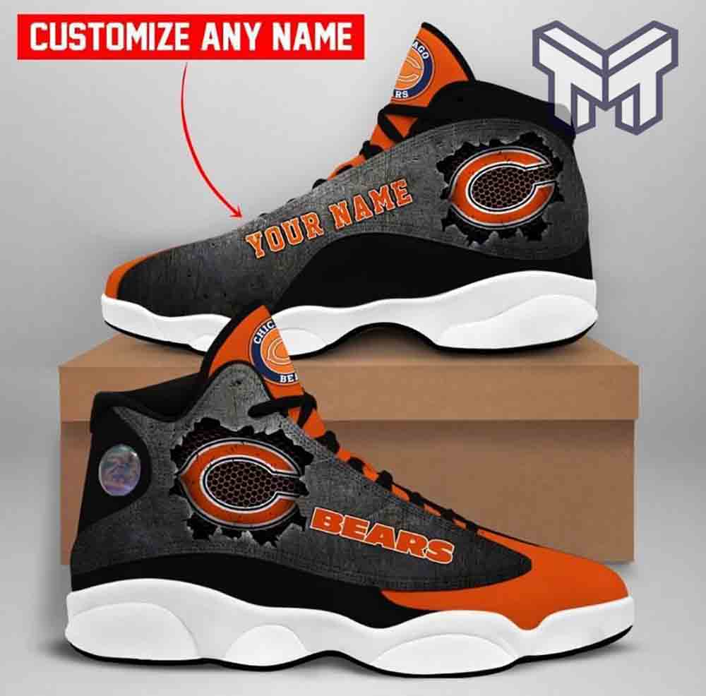 Ideafootwear Chicago Bears AJ13 Sneakers Shoes For Men And Women 2