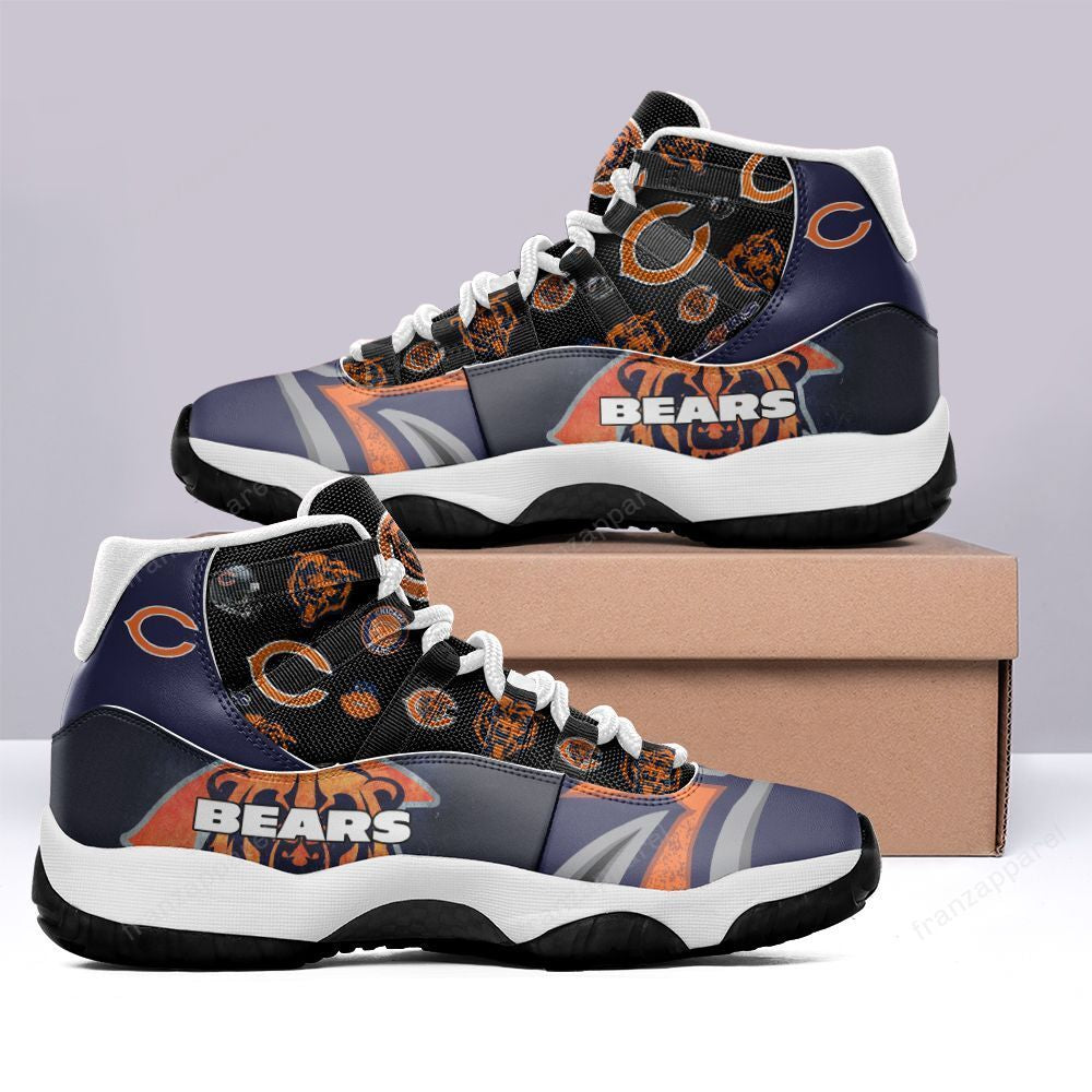 Ideafootwear Chicago Bears AJ13 Sneakers Shoes For Men And Women 14