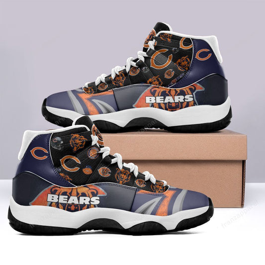Ideafootwear Chicago Bears AJ13 Sneakers Shoes For Men And Women 14