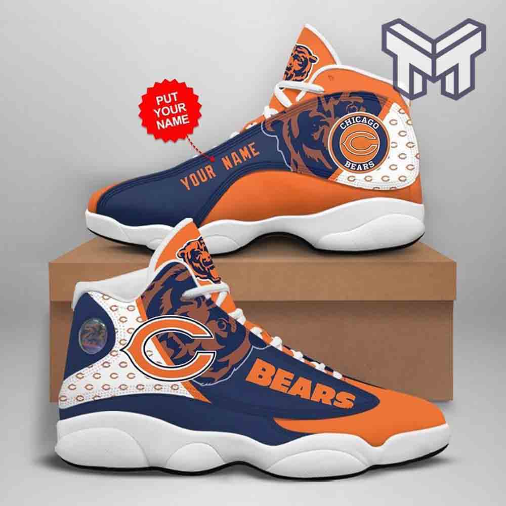 Ideafootwear Chicago Bears AJ13 Sneakers Shoes For Men And Women 9