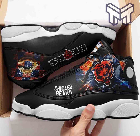 Ideafootwear Chicago Bears AJ13 Sneakers Shoes For Men And Women 8