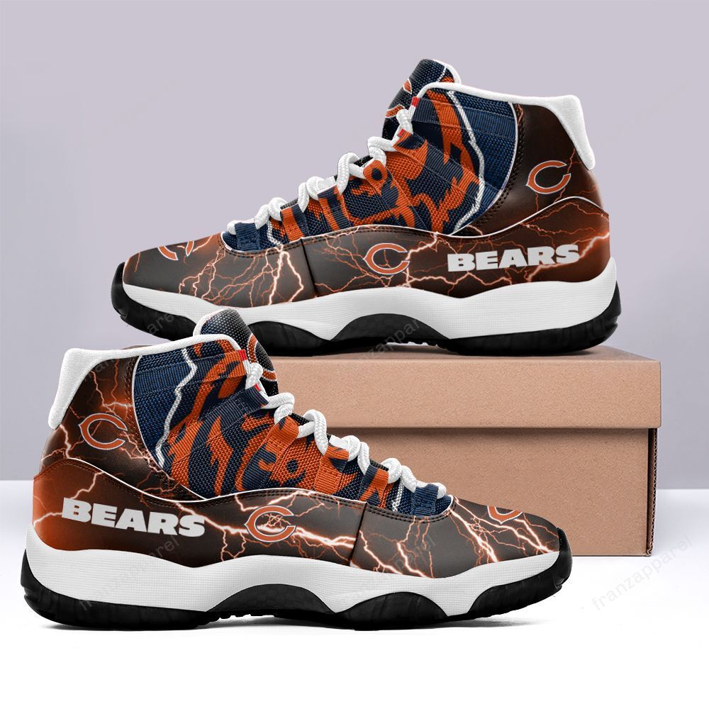 Ideafootwear Chicago Bears AJ13 Sneakers Shoes For Men And Women 15