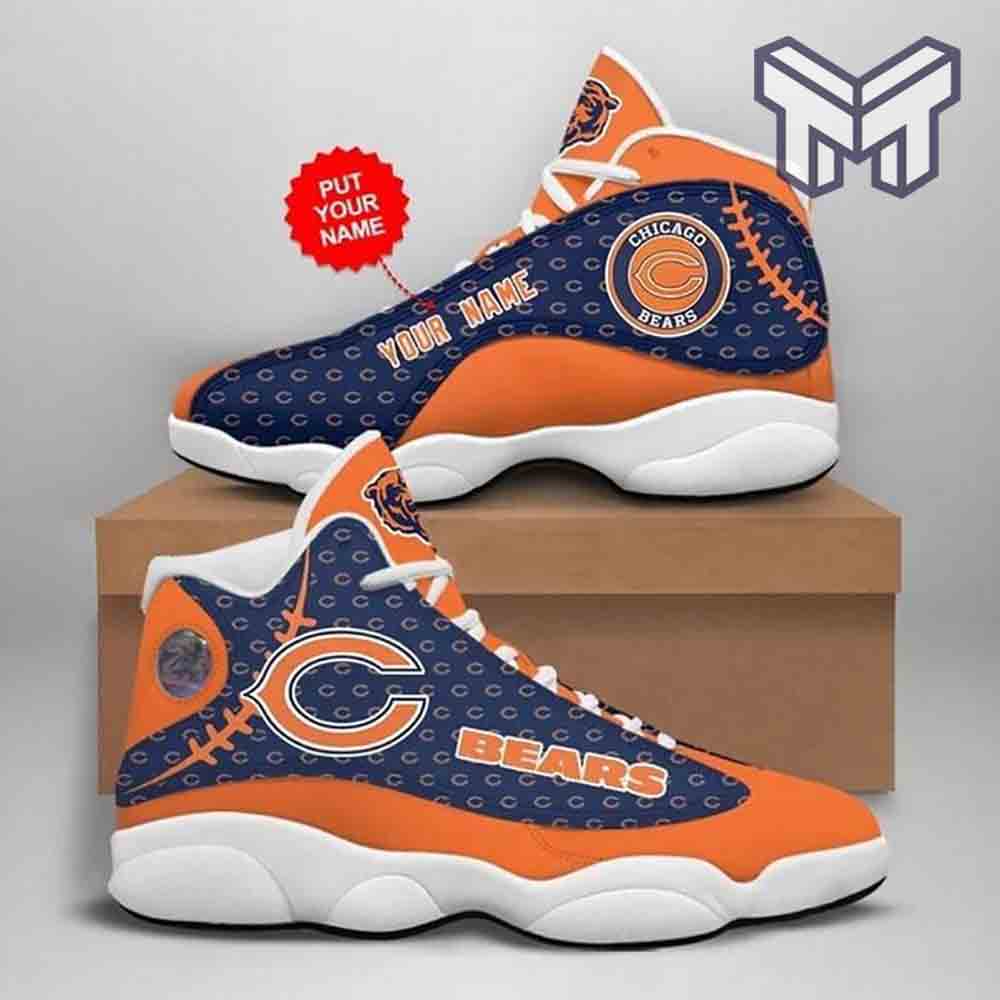 Ideafootwear Chicago Bears AJ13 Sneakers Shoes For Men And Women 10