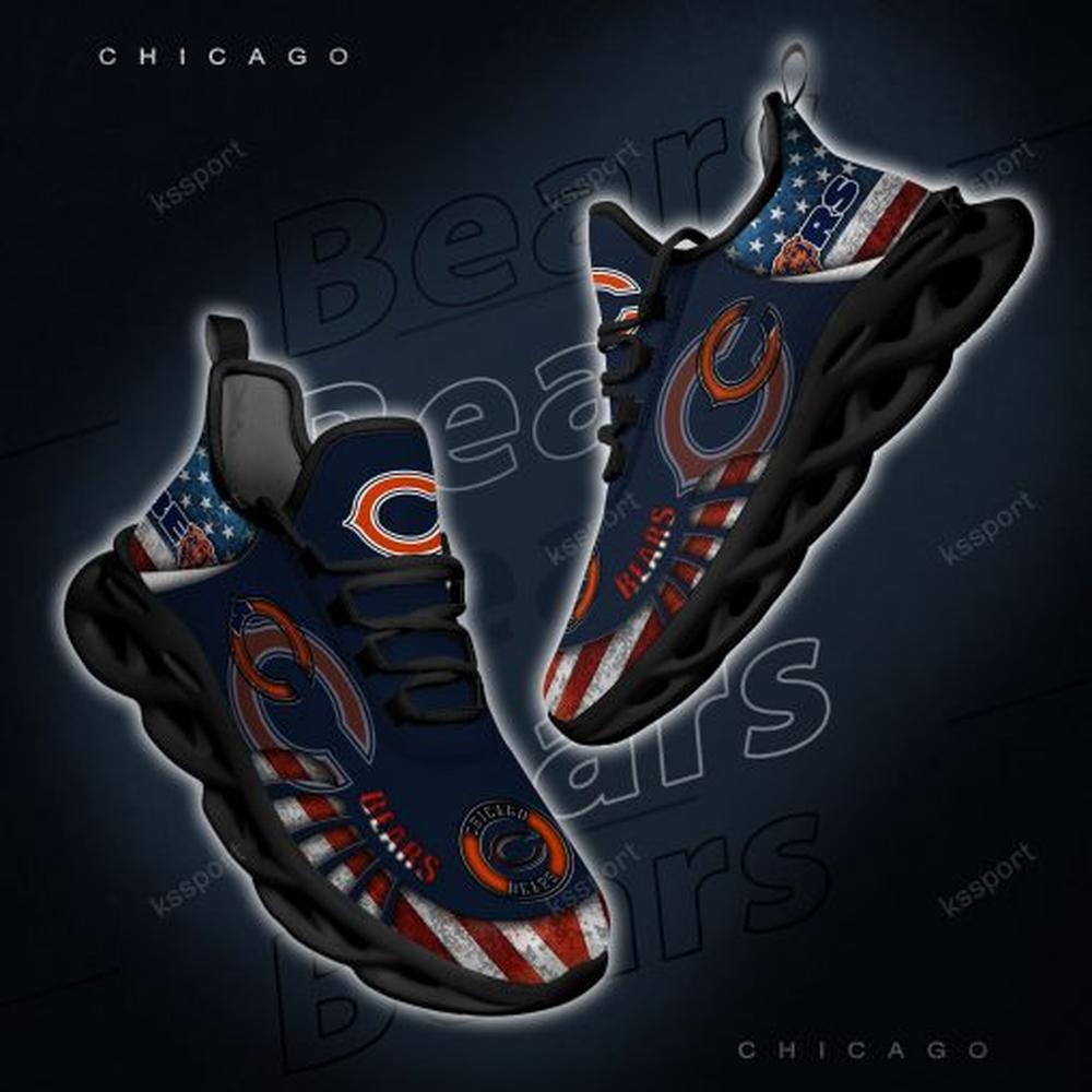 Ideafootwear Chicago Bears Max Soul Shoes Sneakers For Men And Women 31