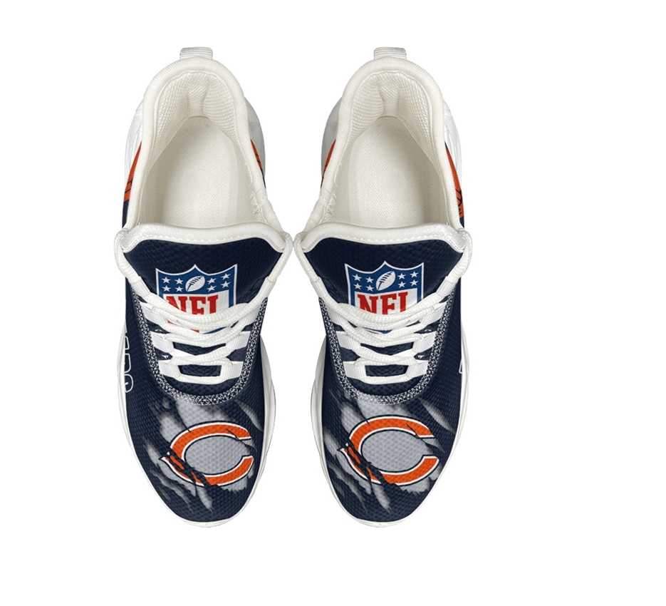 Ideafootwear Chicago Bears Max Soul Shoes Sneakers For Men And Women 35