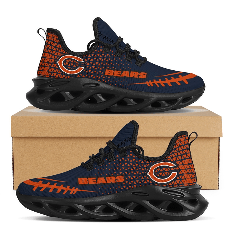 Ideafootwear Chicago Bears Max Soul Shoes Sneakers For Men And Women 36